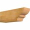 Ekena Millwork Ridgewood Rough Sawn Rafter Tail, Western Red Cedar, 6"W x 8"H x 24"L RFT06X08X24RID00RWR - alternate 1
